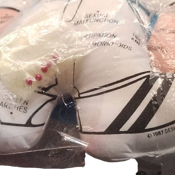 Retirement Voodoo 14" Plush Doll with Pins New in Pkg - Picture 3 of 5